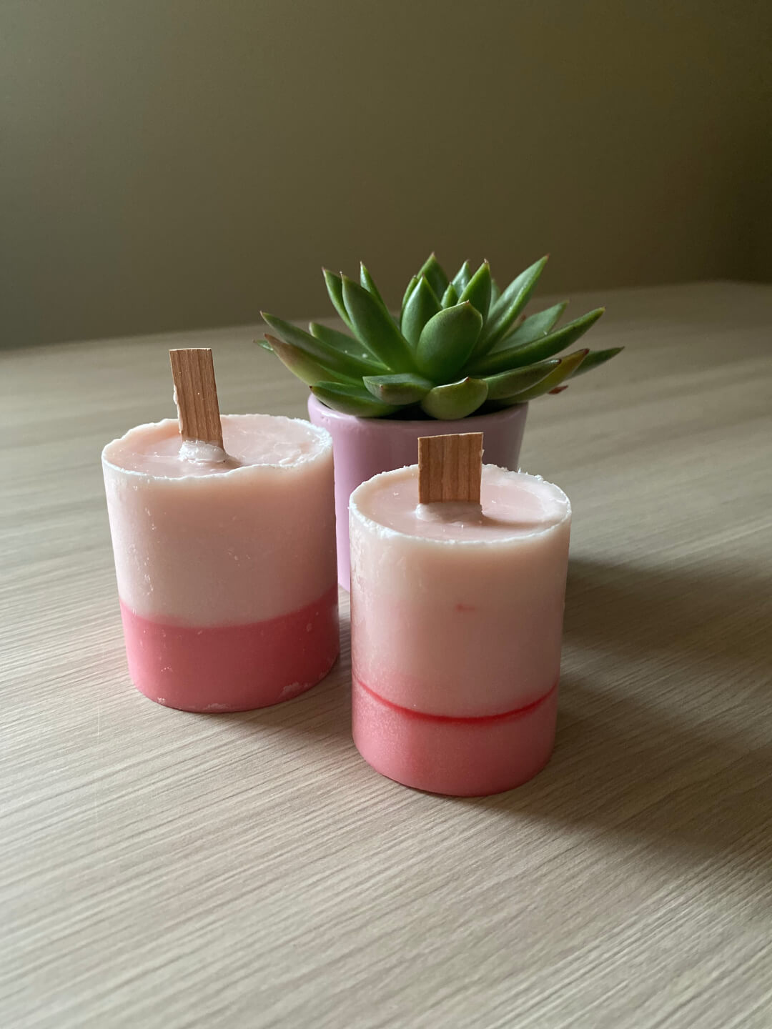 Marshmallow Candles